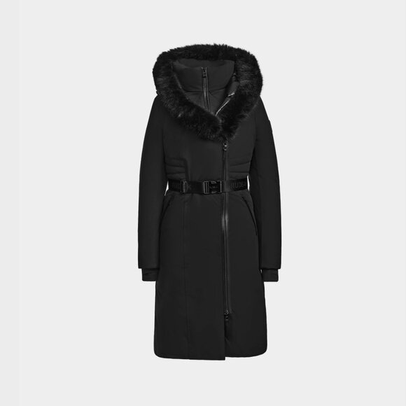 Rudsak MUSA WOMEN'S FITTED DOWN PARKA WITH REMOVABLE FAUX FUR - Picture 6 of 14